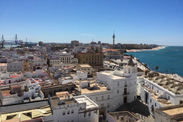 Cadiz is so beautiful from above that you will surely fall in love with the views!